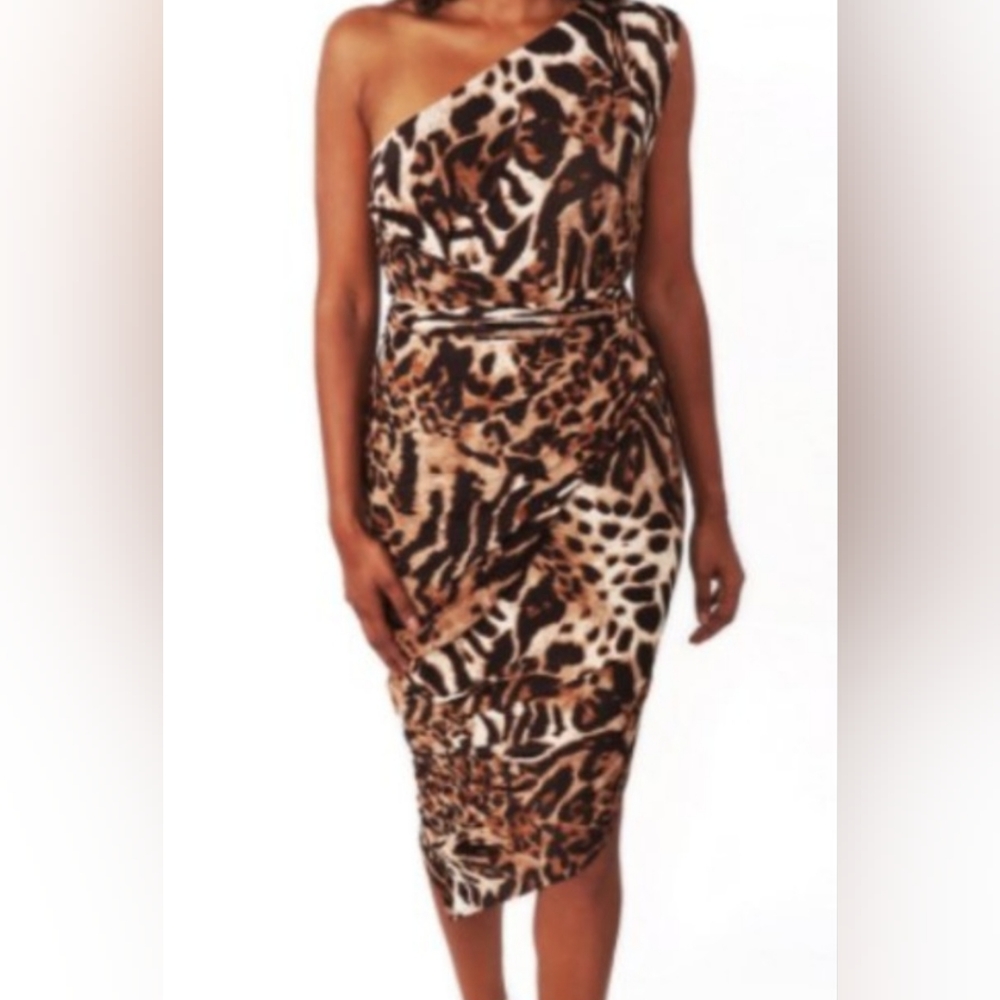 Coldesina Jenny Convertible Off Shoulder Dress JAGUAR MED/LARGE